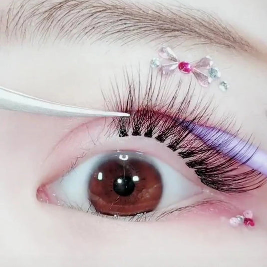 60 Cluster Lashes, 30D C Curl Mix 12/14/16mm Individual Lashes Extensions At Home