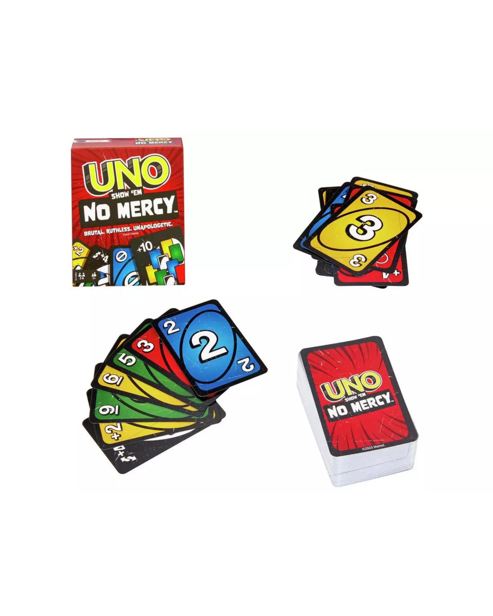 Gioco Di Carte UNO Show No Mercy - Edizione Sigillata Nuova Di Zecca - Foto 4