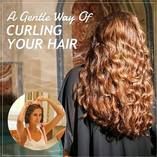 Heatless Curling Rod Headband No Heat Silk Curls Ribbon Hair Rollers Hair Curlers Hair Styling Tools