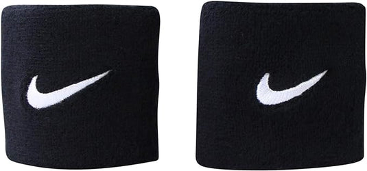 Nike Swoosh Wristbands - Black