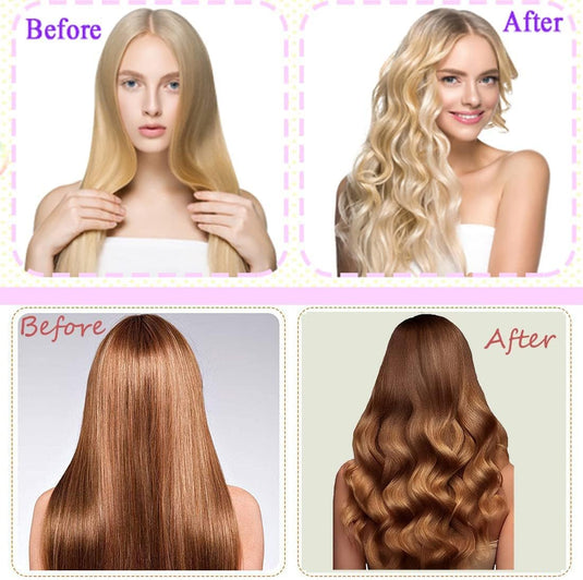 Heatless Curling Rod Headband No Heat Silk Curls Ribbon Hair Rollers Hair Curlers Hair Styling Tools