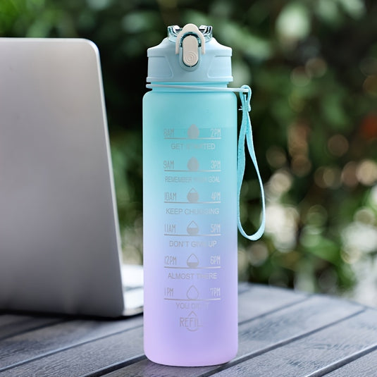 3 Pack Water Bottles Set with 2L Large Bottle 900ML Portable Bottle and 500ML Mini Bottle