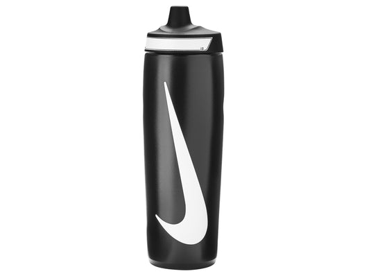 Nike Refuel Bottle Grip 24 OZ Black Black White- Size One Size